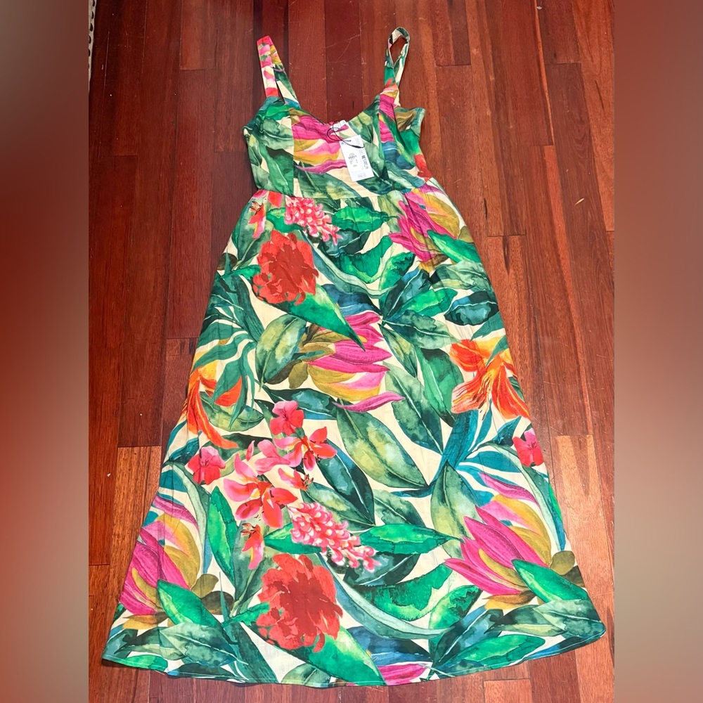 Primark Cares Floral Maxi Dress in Vibrant Colors - Picture 7 of 10
